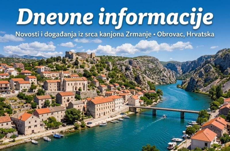 Obrovac - obrovac.info - Obrovac - Ponedjeljak 14. rujna 2026.